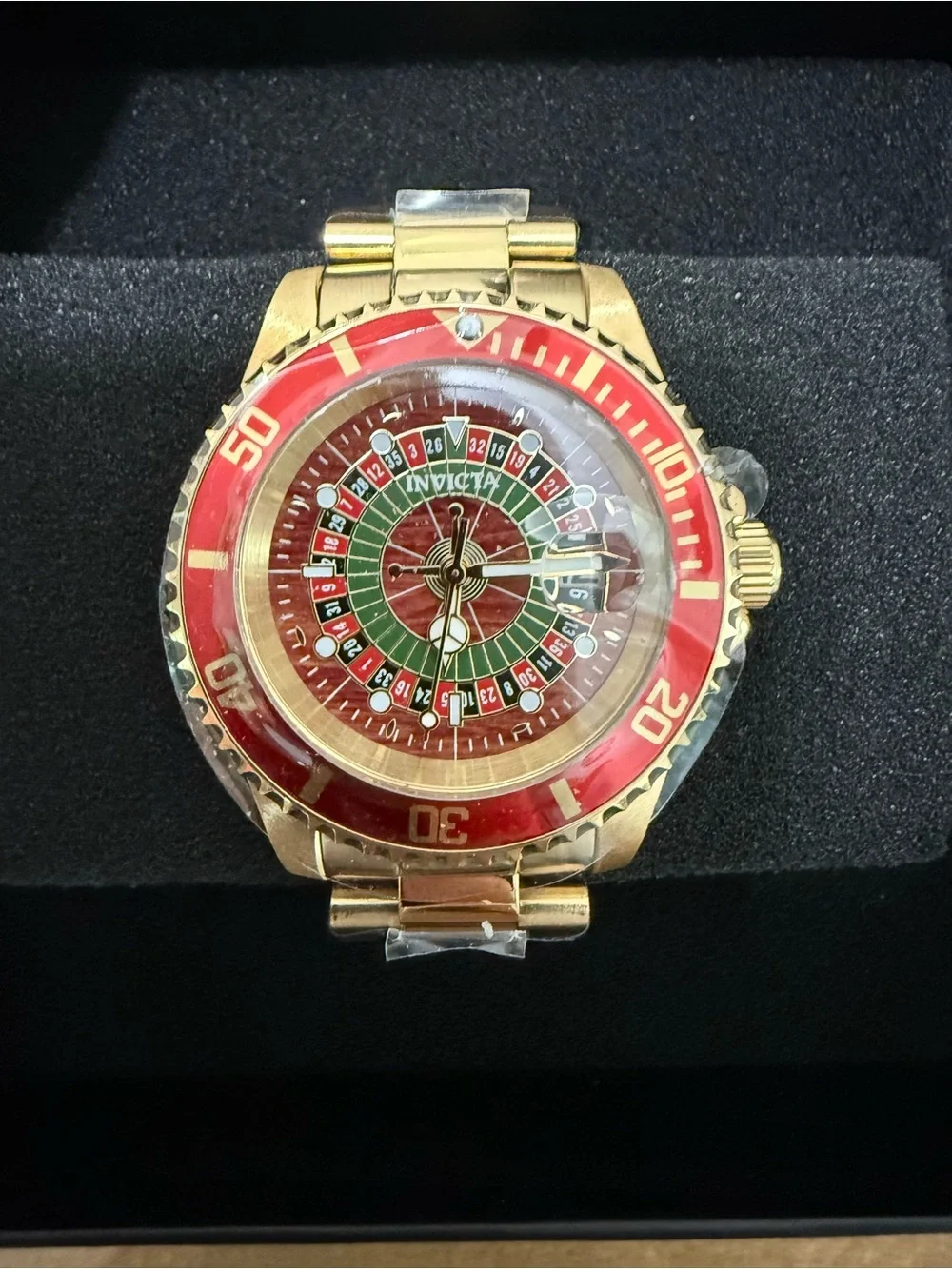 Invicta Gold-Tone Watch House of Cards